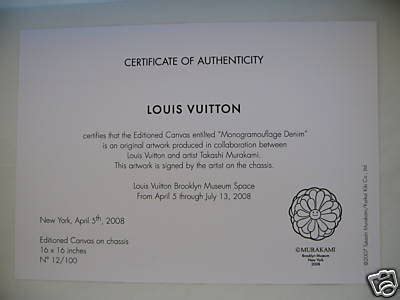 louis vuitton authentication services|certificate of authenticity louis vuitton.